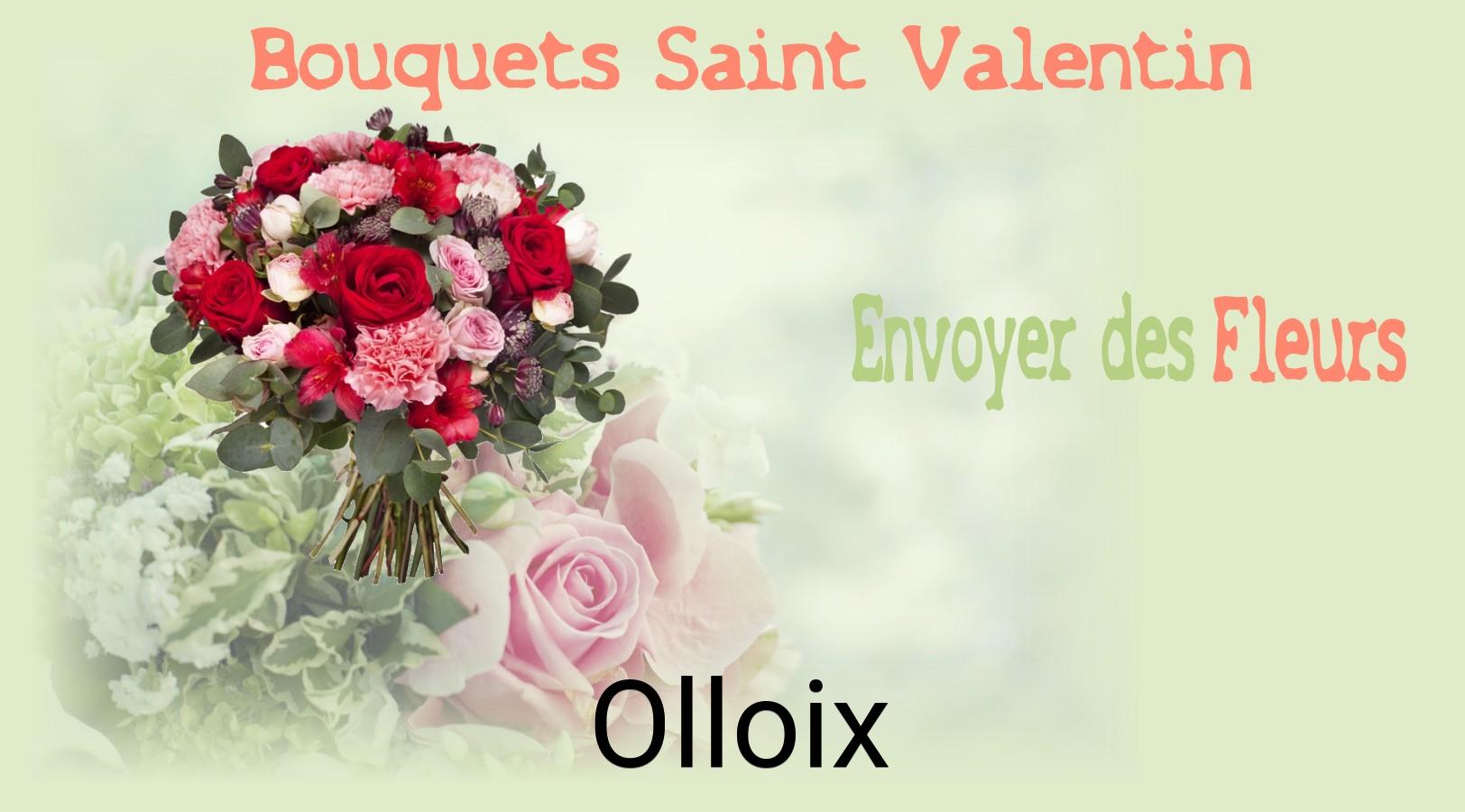 Roses de Saint-Valentin livrées à Olloix